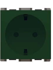 16A-socket-german-type-with-shutter-green