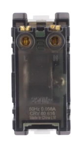 Buzzer-1-gang-white-CRV-60616