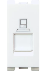 Computer-socket-CAT6-with-shutter-white-CRV-60684