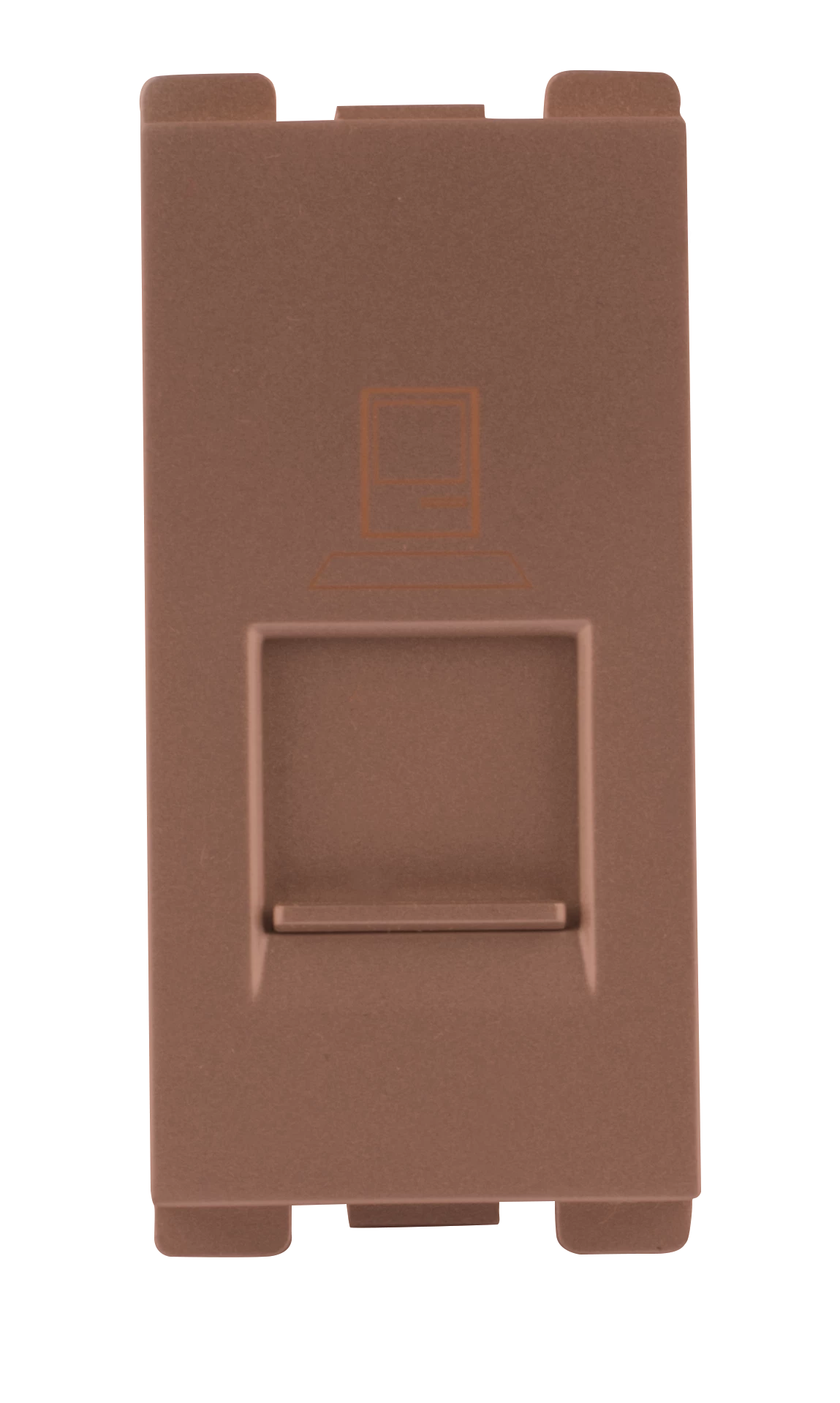 Computer socket1 CAT5e with shutter BM CRV 61271