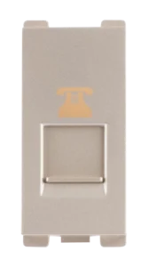 Telephone-socket-8P-with-shutter-Plat-CRV-66232