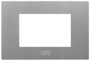 Classico Cover Silver matt 3 gang