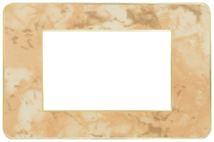 Salma Cover Marble Beige / Gold Glossy 3 gang