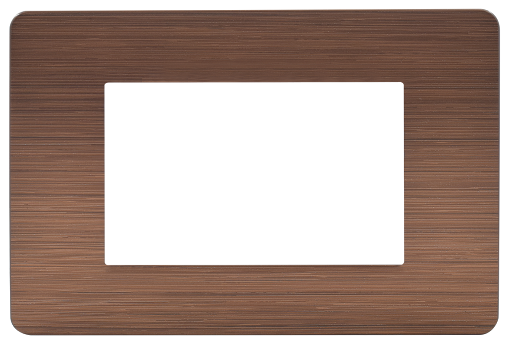 Hams Cover Copper Matt 3 gang