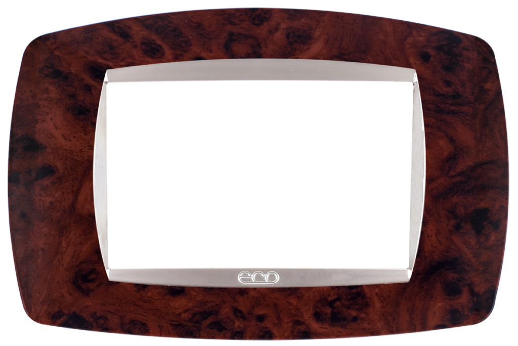 Tasneem Cover Gedr Matt / Silver Matt 3 gang