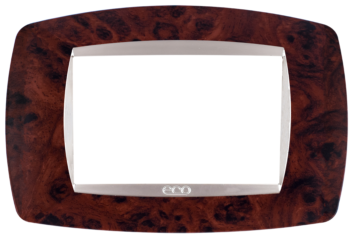 Tasneem Cover Gedr Matt / Silver Matt 3 gang