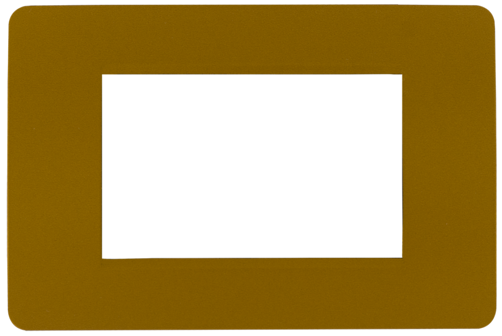 Hams Cover Gold Metallic 3 gang