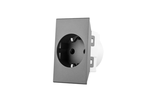 German Socket with shutter (16A) 44 mm