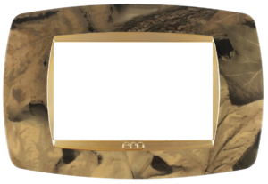 Tasneem Cover Butterfly Glossy / Gold Glossy 3 gang