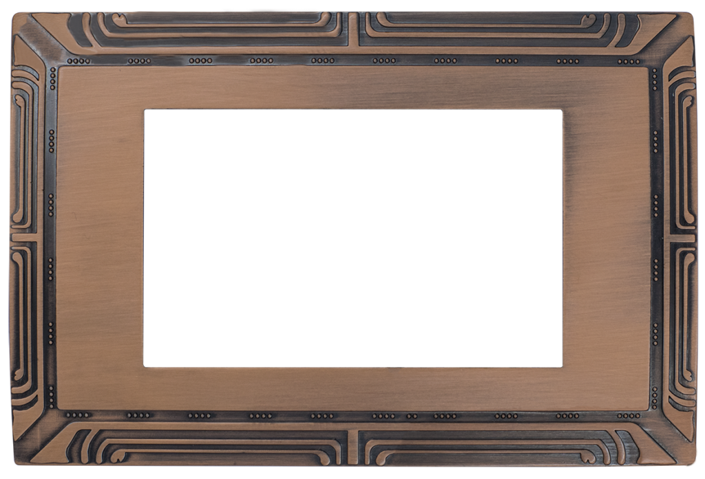 Iron Cover Eva Copper Oxid 3 gang