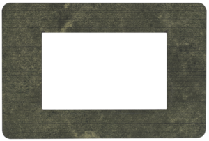 Hams Cover Granite Green 3 gang