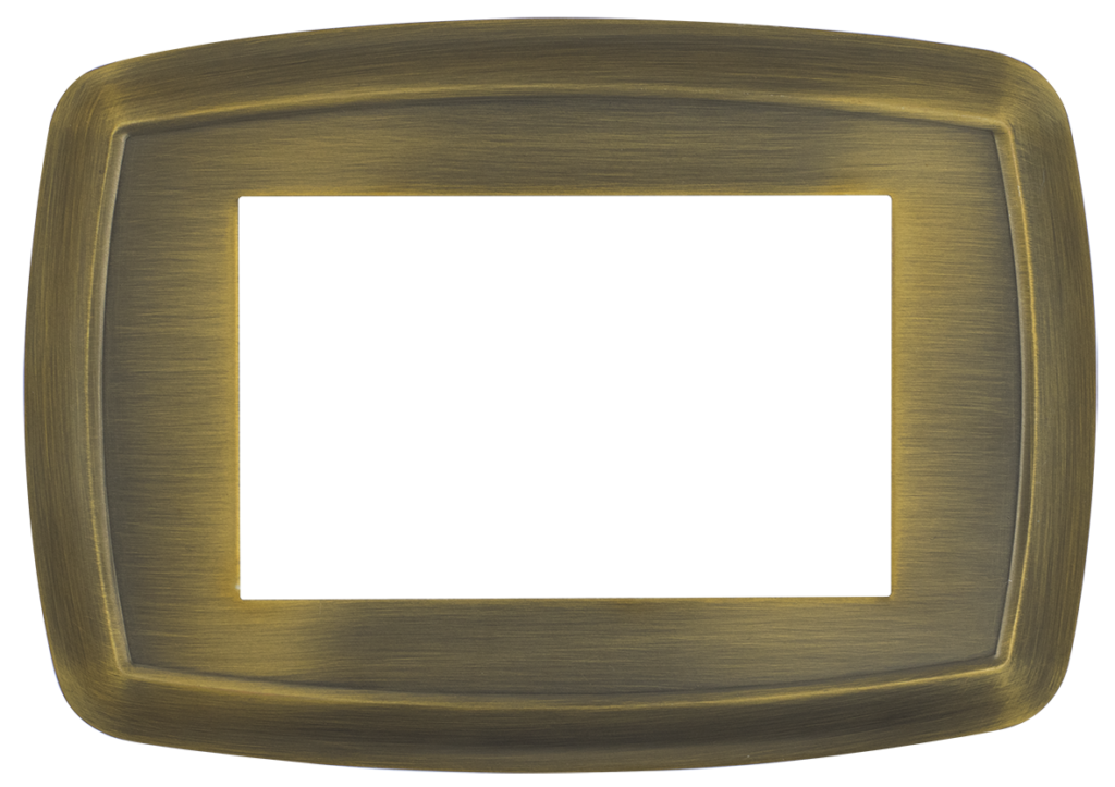 Iron Cover Lena Ocre 3 gang