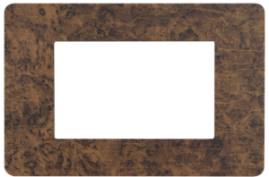 Hams Cover Wooden Gold 3 gang