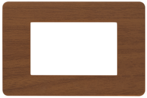 Hams Cover Wooden Light 3 gang