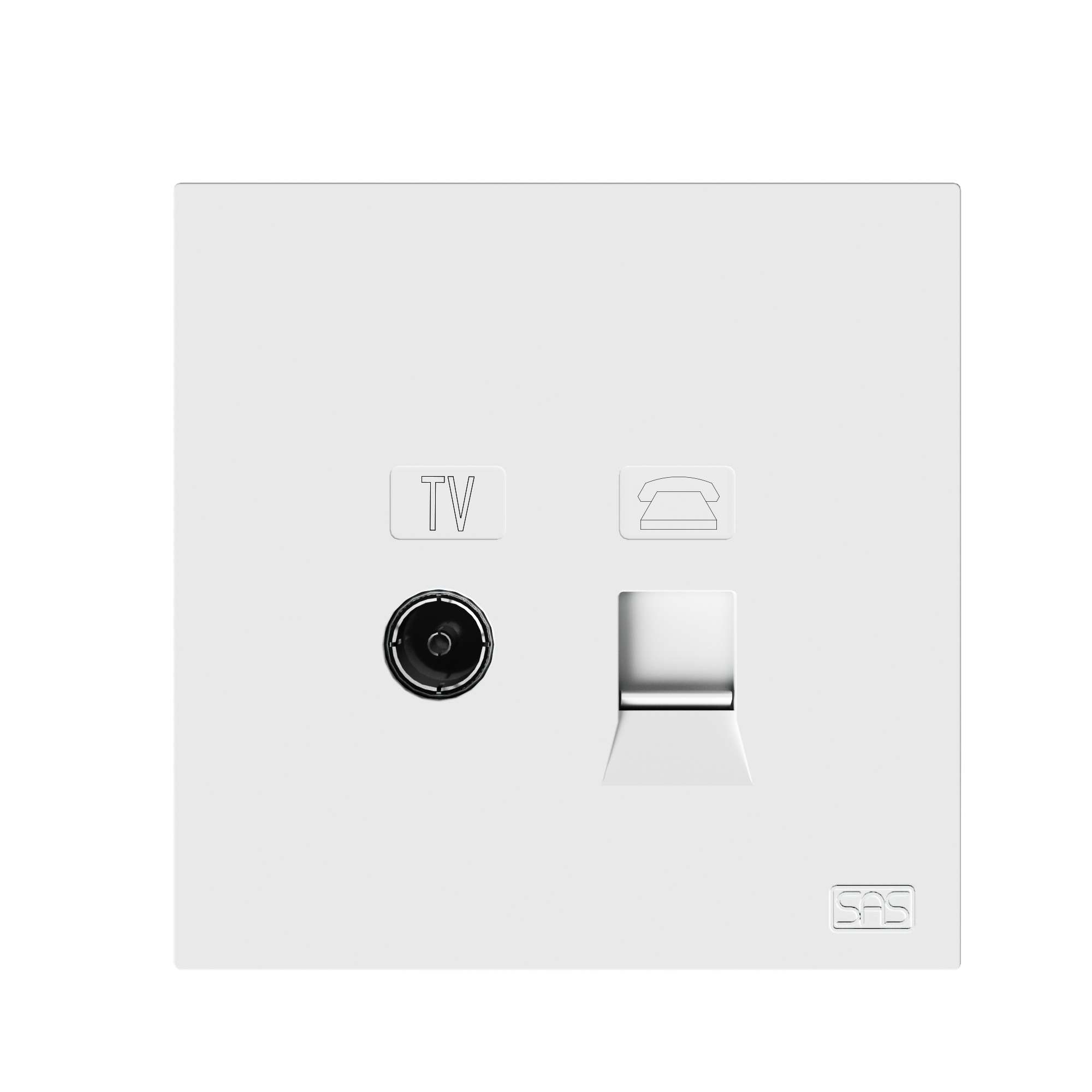 NUV 800-251-252-1 - Satellite  & Telephone Socket
